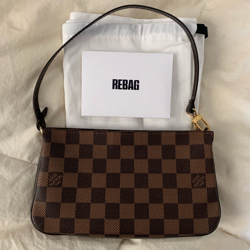 Louis Vuitton Navona Pochette Accessories Ebene